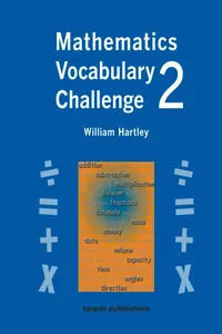 Mathematics Vocabulary Challenge Two_cover