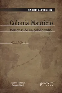 Colonia Mauricio - Volumen 1_cover