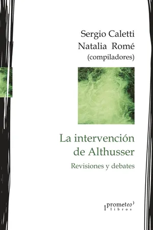 La intervención de Althusser