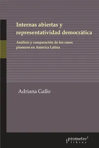 Internas abiertas y representatividad democrática