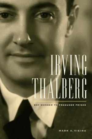 Book cover image for: Irving Thalberg