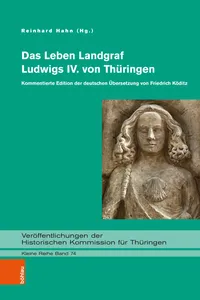 Das Leben Landgraf Ludwigs IV. von Thüringen_cover