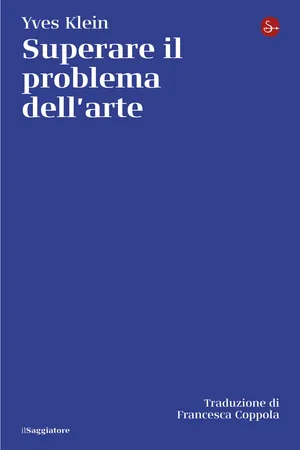 Superare il problema dell'arte