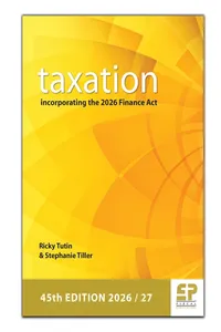 Taxation - incorporating the 2026 Finance Act