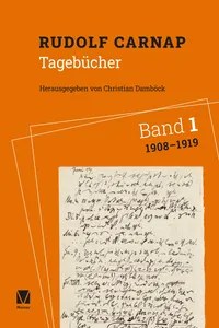 Tagebücher Band 1: 1908-1919_cover