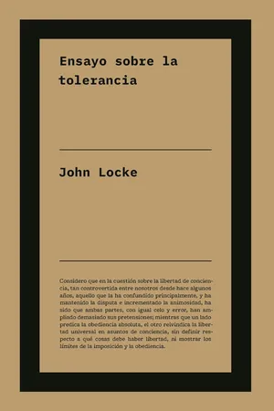 Ensayo sobre la tolerancia