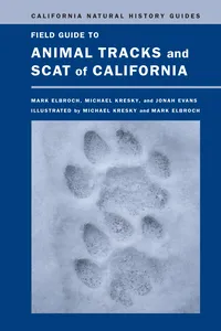 Field Guide to Animal Tracks and Scat of California_cover