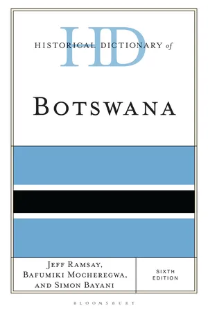 Historical Dictionary of Botswana