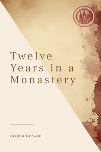 Twelve Years in a Monastery_cover
