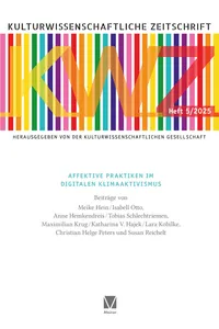 Affektive Praktiken im digitalen Klimaaktivismus