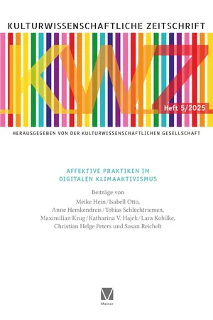 Affektive Praktiken im digitalen Klimaaktivismus