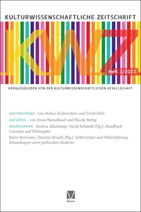 Kulturwissenschaftliche Zeitschrift 2022/3
