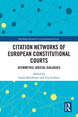 Citation Networks of European Constitutional Courts