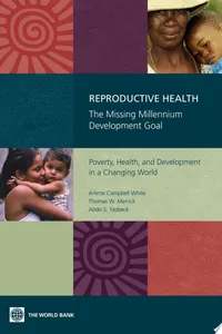 Reproductive Healthâ€"The Missing Millennium Development Goal_cover