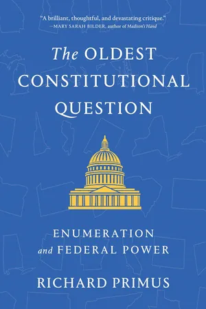 The Oldest Constitutional Question