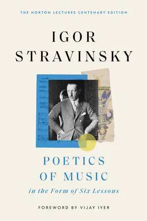 Poetics of Music in the Form of Six Lessons