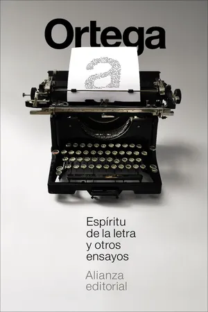 Espíritu de la letra y otros ensayos