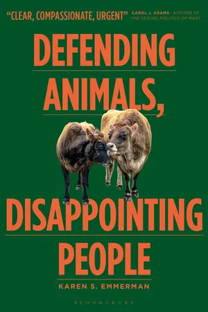 Defending Animals, Disappointing People