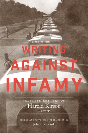 Writing Against Infamy