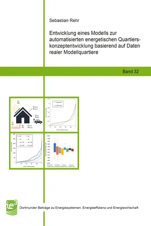 Entwicklung eines Modells zur automatisierten energetischen Quartierskonzeptentwicklung basierend auf Daten realer Modellquartiere