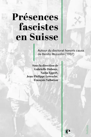 Présences fascistes en Suisse