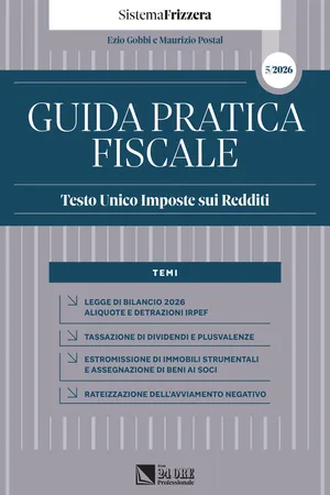 Guida Pratica Fiscale - TESTO UNICO IMPOSTE SUI REDDITI 2026 – Sistema Frizzera