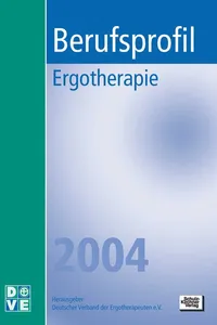 Berufsprofil Ergotherapie 2004_cover