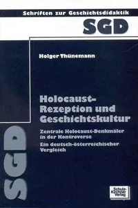 Holocaust-Rezeption und Geschichtskultur_cover