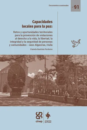 Capacidades locales para la paz