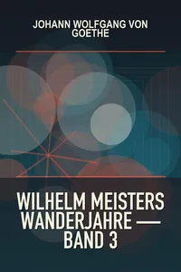 Wilhelm Meisters Wanderjahre — Band 3_cover