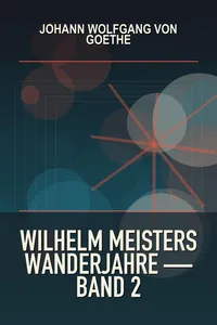 Wilhelm Meisters Wanderjahre — Band 2_cover