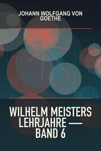 Wilhelm Meisters Lehrjahre — Band 6_cover