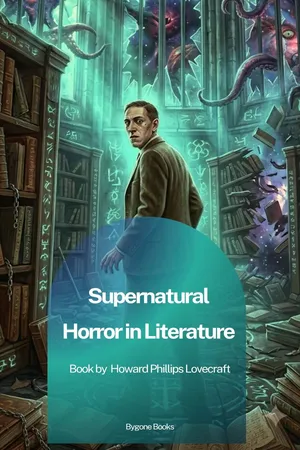 Supernatural Horror in Literature
