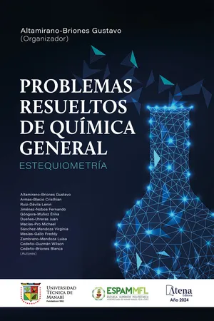 Problemas resueltos de química general: estequiometría