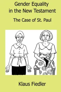 Gender Equality in the New Testament: The case of St Paul_cover