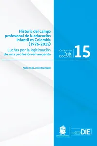 Historia del campo profesional de la educación infantil en Colombia_cover