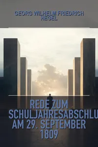 Rede zum Schuljahresabschluß am 29. September 1809_cover