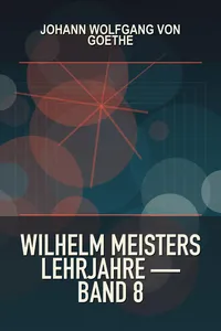 Wilhelm Meisters Lehrjahre — Band 8_cover