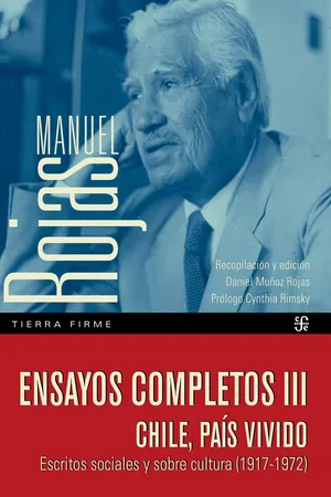 Ensayos completos III. Chile, país vivido