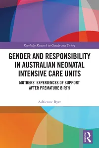 Gender and Responsibility in Australian Neonatal Intensive Care Units_cover