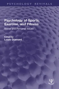 Psychology of Sports, Exercise, and Fitness