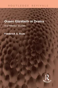 Queen Elizabeth in Drama_cover