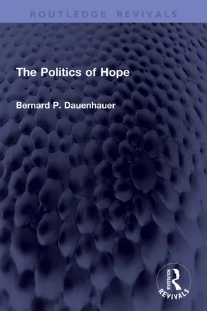 The Politics of Hope