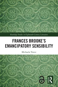 Frances Brooke’s Emancipatory Sensibility_cover