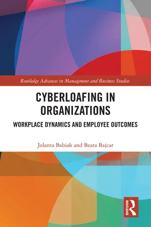 Cyberloafing in Organizations