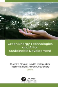 Green Energy Technologies and AI for Sustainable Development_cover