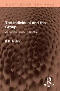 The Individual and the Group_cover