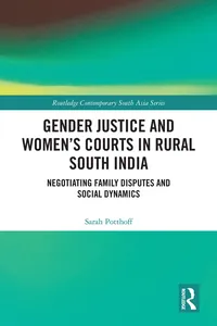 Gender Justice and Women’s Courts in Rural South India