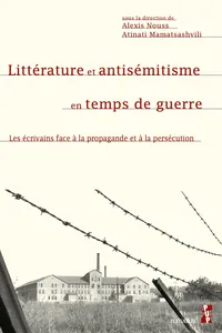 Littérature et antisémitisme en temps de guerre_cover