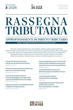 RASSEGNA TRIBUTARIA 2/2026